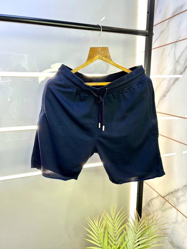 H&M H & M Navy Blue Premium Shorts 376