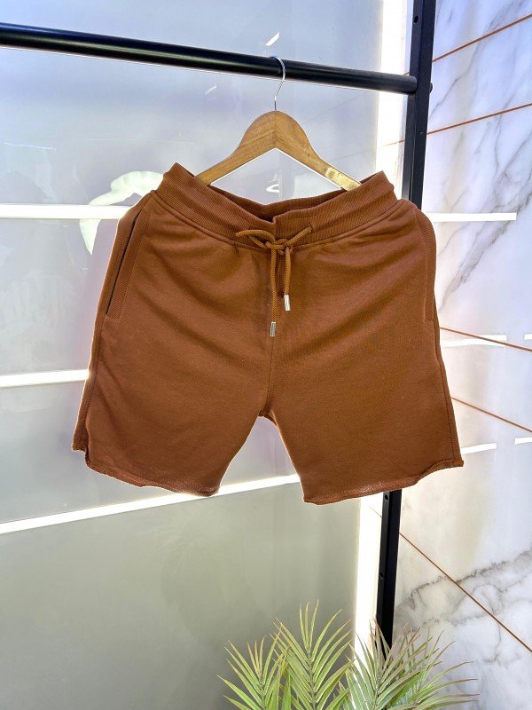 683edcdcce6bd11.jpeg H&M H & M Dark Brown Premium Shorts 376 - Image 1