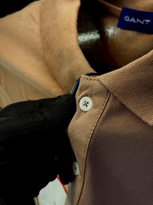Gant USA Premium Polo Tshirt ( Brown ) - Image 2
