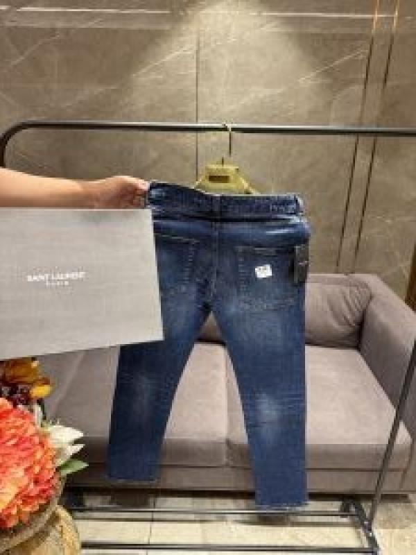 Saint Laurent YSL Blue Shade Premium Denim Jeans