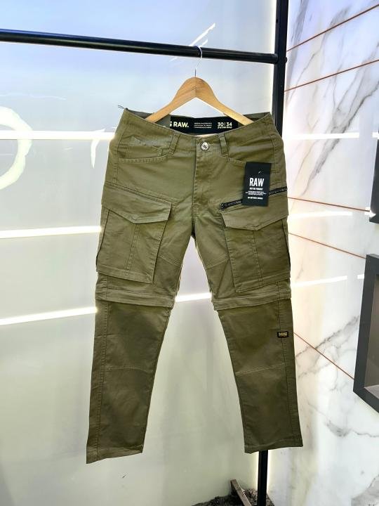 G-star Raw Convertible Imported Olive Super Premium Cargo F2714-OL - Image 1