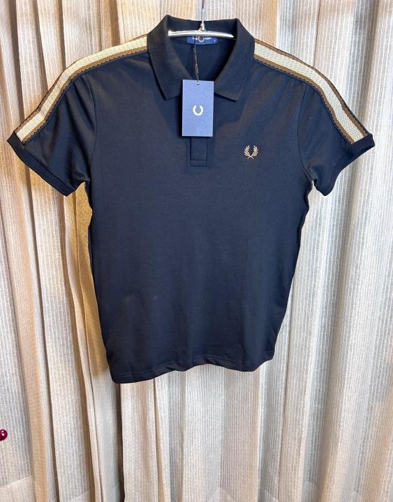 Fred Perry BLACK PREMIUM IMPORTED POLO