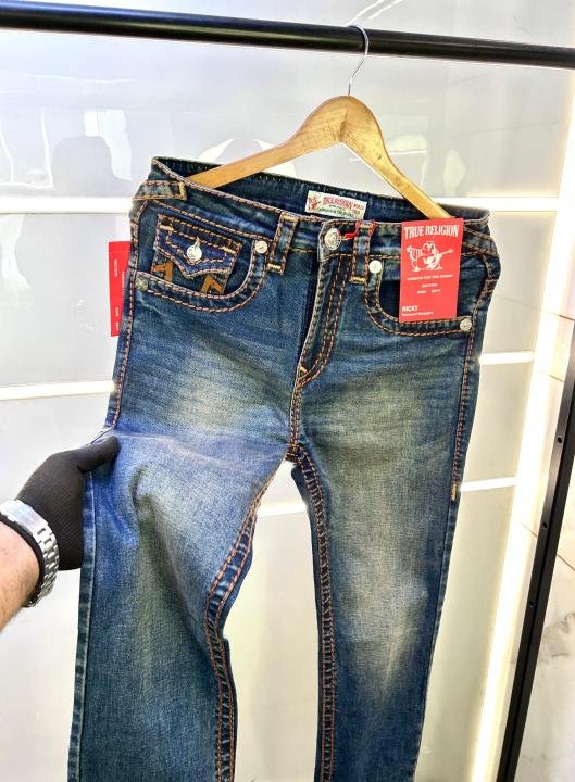 True Religion Light Blue Imported Super Premium Denim F2243-LB - Image 4