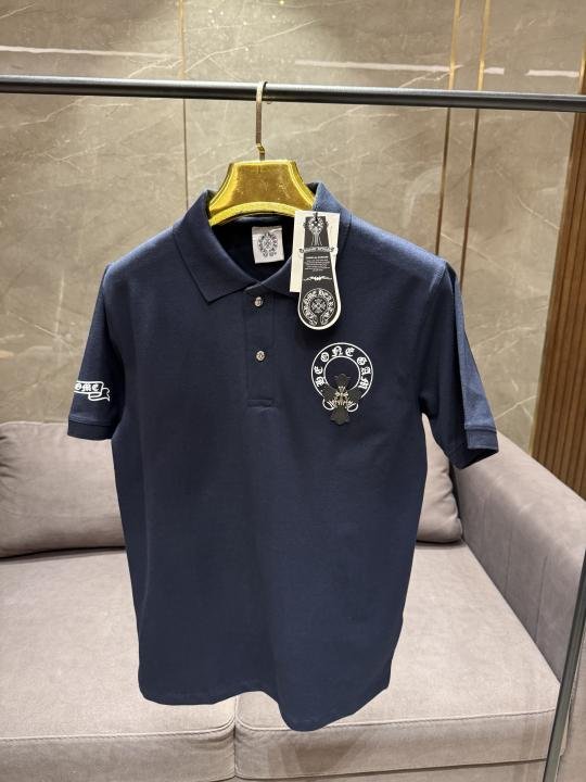 Chrome Hearts SALE CHROME HEARTS IMPORTED BLUE POLO