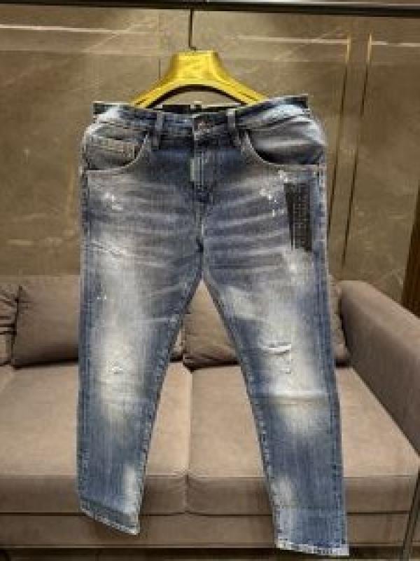 Dsquared2 Blue Wash Premium Denim Jeans - Image 2