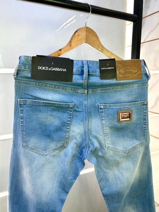 Dolce & Gabbana Imported Sky Super Premium Denim F3039-SK1 - Image 3
