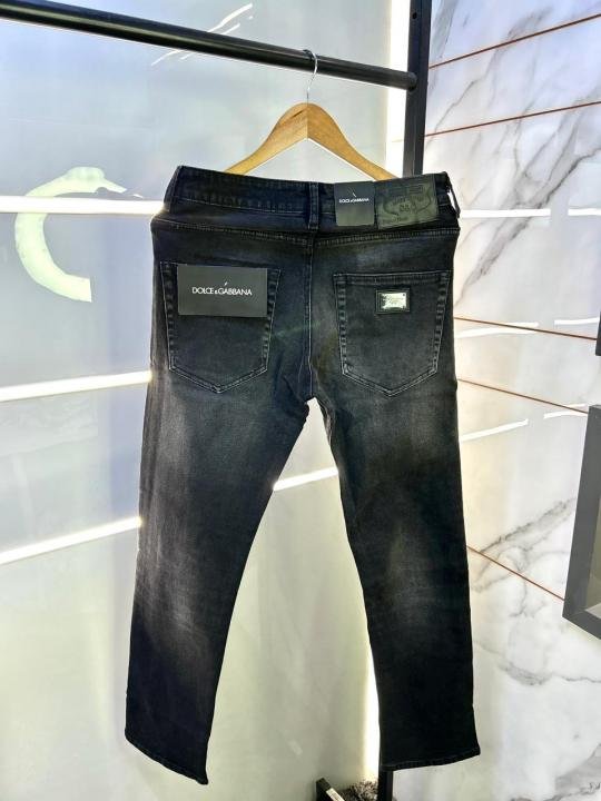 Dolce & Gabbana Dolce & Gabban a Imported Black Super Premium Denim F3039-B2