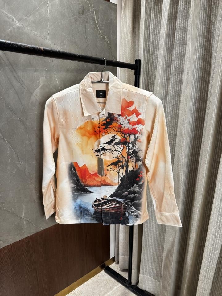 H&M H & M Peach Premium Soft Cotton shirt