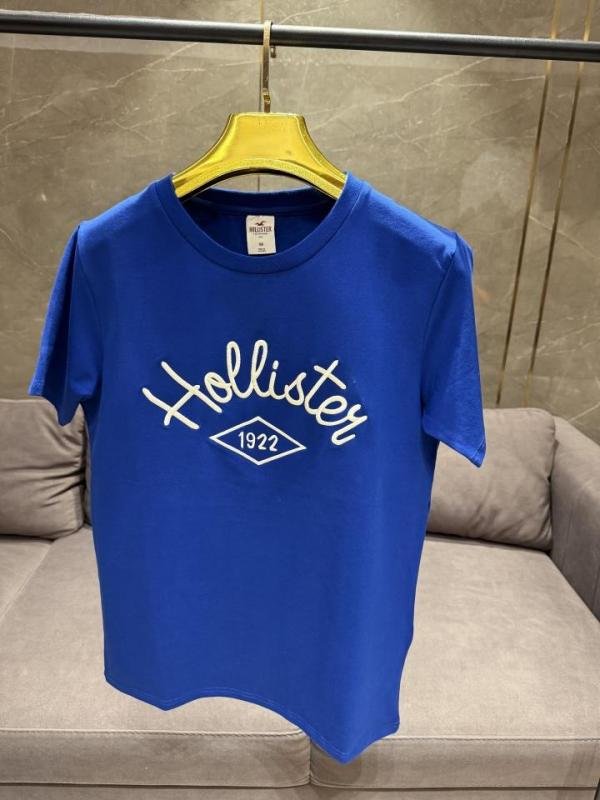 6920de481b2380.jpeg Sale HOLLISTER 1922 ROYAL BLUE PREMIUM COTTON TSHIRT - Image 1