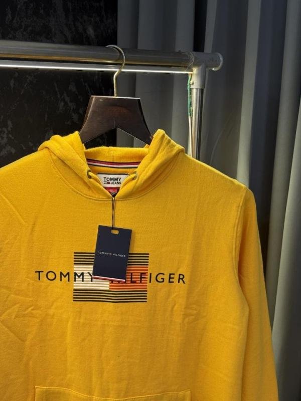 Tommy Hilfiger Tommy Hilfiger Yellow Hoodie Store article - Image 4