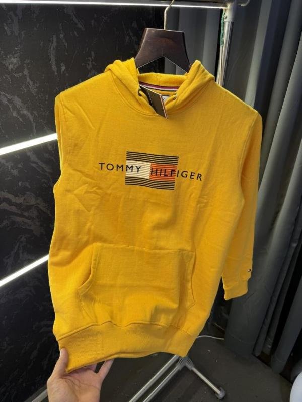 Tommy Hilfiger Tommy Hilfiger Yellow Hoodie Store article - Image 3