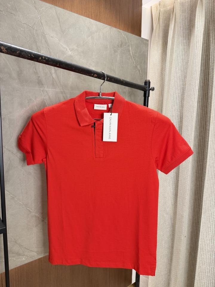Sale Calvin klei n Red Polo tshirt