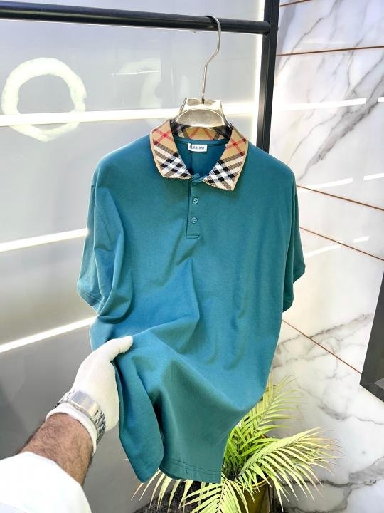 Burberry Premium Collar Neck Polo T-Shirt - Image 2
