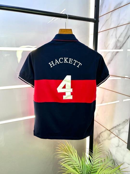 Hackett London Red Premium Crew Neck T-Shirt for Men