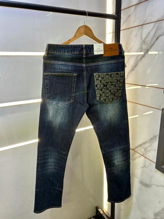 Coach Coac h Imported Navy Super Premium Denim Jeans F3471-NY
