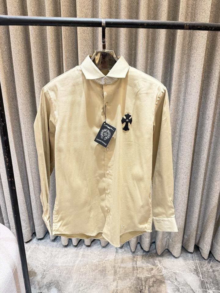 Chrome Hearts Beige Imported Shirt - Image 1