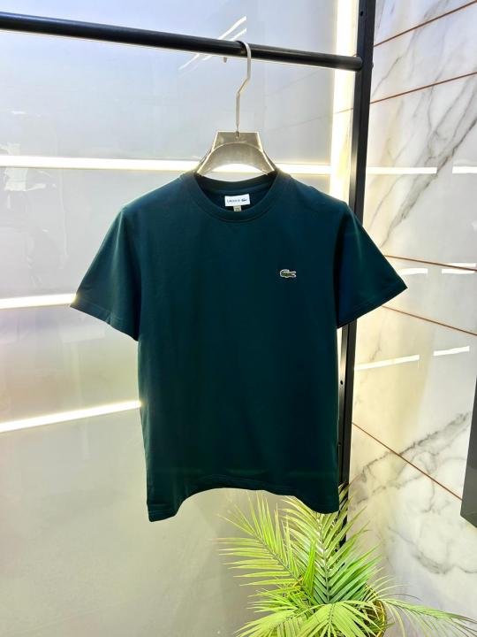 Lacoste  Green Premium Round Neck Polo T-shirt F3496-GR