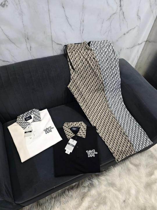 Christian Dior Christian DiorWhite Imported Premium Track Suit With Brand Carry Bag F3395-WH - Image 2