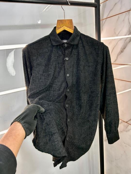 Sale  Paris Black Premium Shirts F1330-BL - Image 2