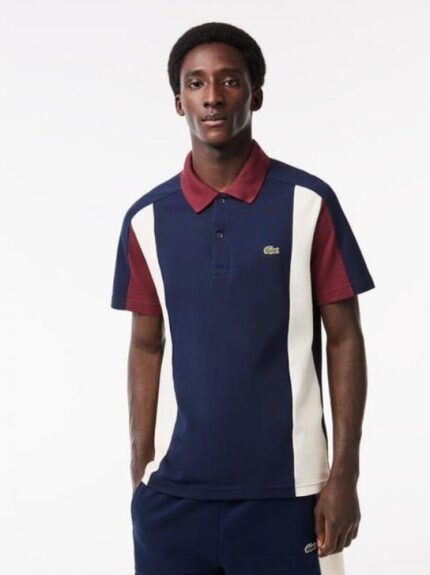 Lacoste Navy Polo Premium Collar Neck T-shirt F3424-n2 - Best Price Online - Bootery