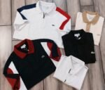 Lacoste Navy Polo Premium Collar Neck T-shirt F3424-n2 - Best Price Online - Bootery - Image 3