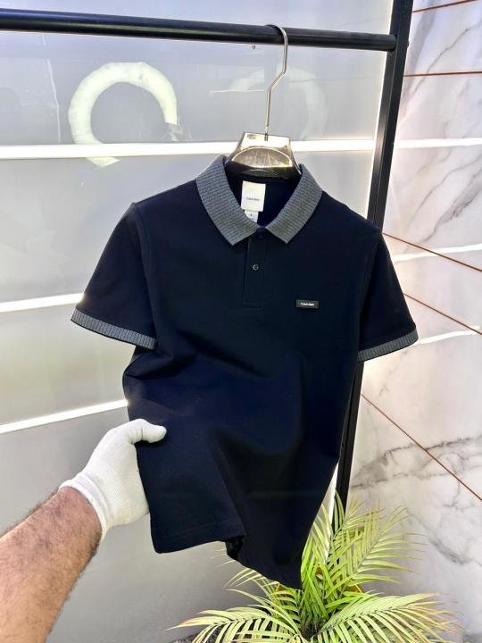 Calvin Klein Black Collar Neck Premium Polo T-shirt F3383-bl Price in India - Buy at Bootery - Image 12