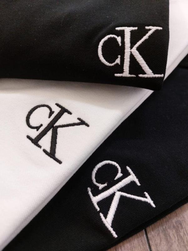 Calvin Klein Black Imported Collar Neck Premium Polo T-shirt F2652-bl - Image 11
