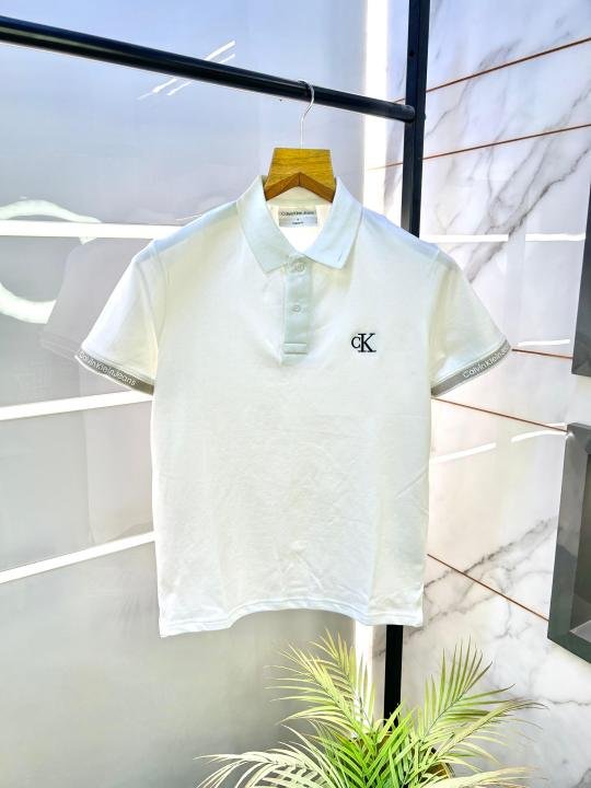 Calvin Klein White Imported Collar Neck Premium Polo T-shirt F2652-wh Price in India - Style 1 - Buy at Bootery - Image 14