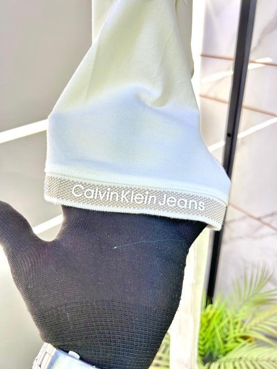 Calvin Klein White Imported Collar Neck Premium Polo T-shirt F2652-wh Price in India - Style 1 - Buy at Bootery - Image 13