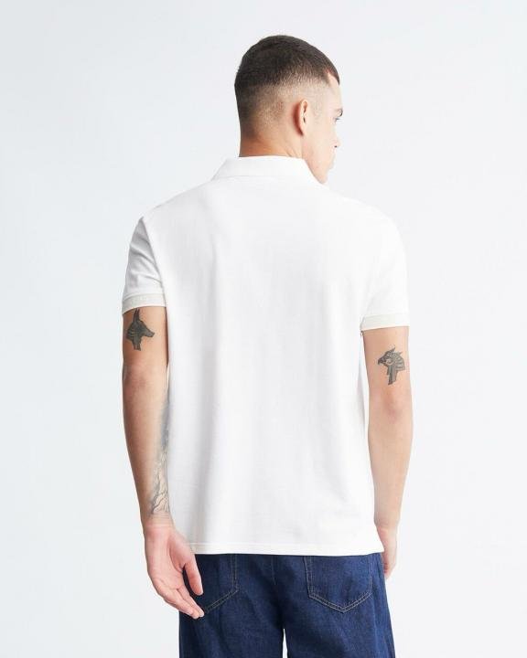Calvin Klein White Imported Collar Neck Premium Polo T-shirt F2652-wh Price in India - Style 1 - Buy at Bootery - Image 7