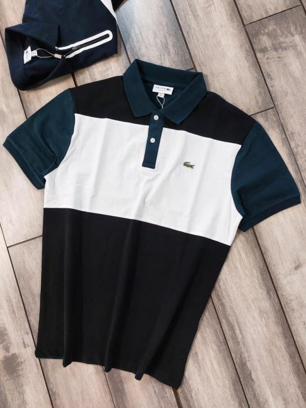 Lacoste White Polo Premium Collar Neck T-shirt F3443-w1 Price in India - Buy at Bootery - Image 7
