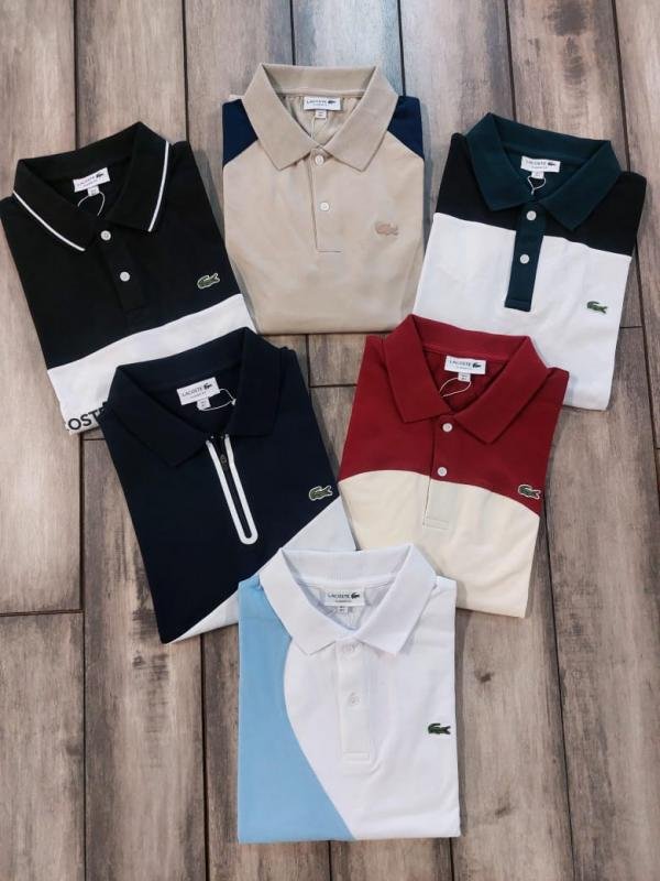 Lacoste White Polo Premium Collar Neck T-shirt F3443-w1 Price in India - Buy at Bootery - Image 6