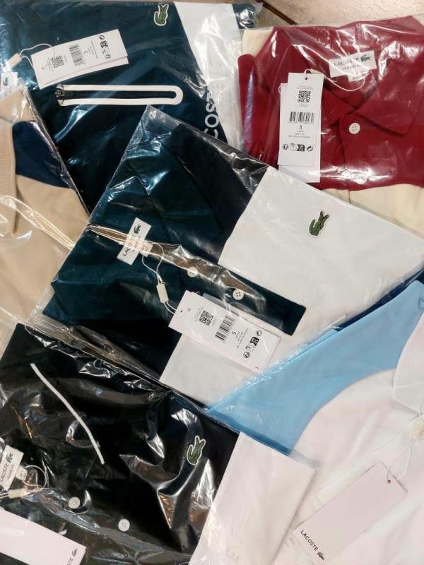 Lacoste White Polo Premium Collar Neck T-shirt F3443-w1 Price in India - Buy at Bootery - Image 4