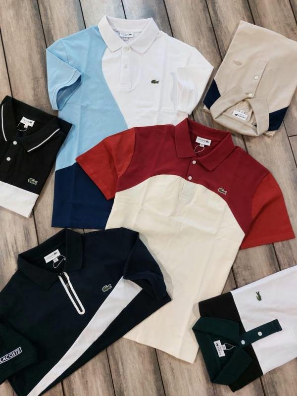 Lacoste White Polo Premium Collar Neck T-shirt F3443-w1 Price in India - Buy at Bootery - Image 3
