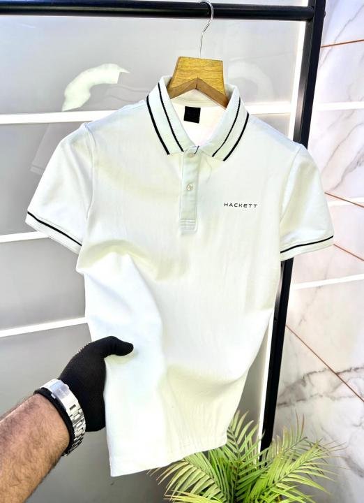 Aston Martin Hackett White Polo Premium Collar Neck T-shirt F3093-wh Price in India - Buy at Bootery - Image 7