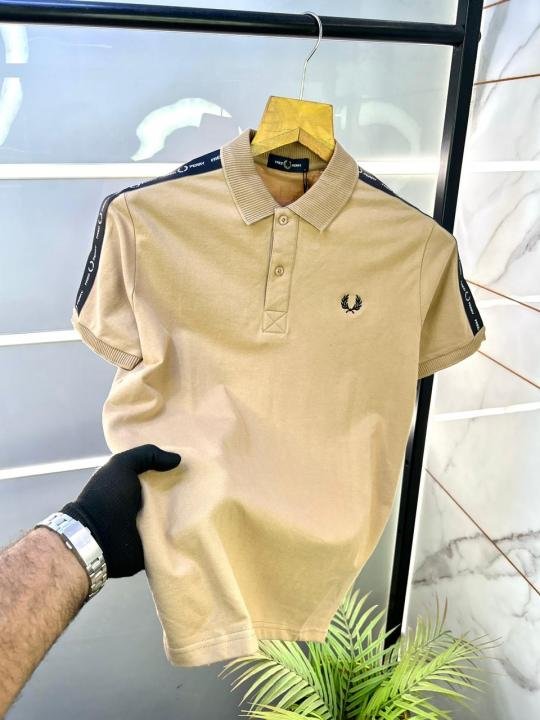 Fred Perry Beige Polo Premium Collar Neck T-shirt F2978-be Price in India - Buy at Bootery - Image 10