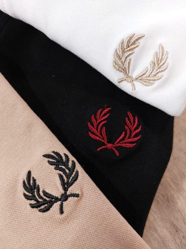 Fred Perry Beige Polo Premium Collar Neck T-shirt F2978-be Price in India - Buy at Bootery - Image 5