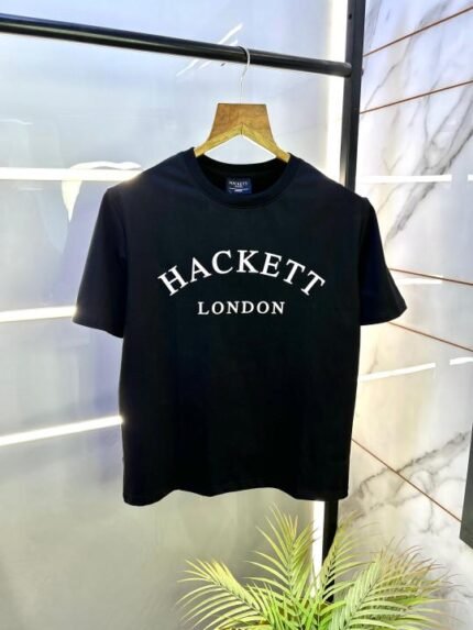 Hackett Black Premium Round Neck Polo T-shirt F2828-bl - Best Price Online - Bootery