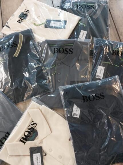Buy Boss Hugo Boss Grey Premium Collar Neck Polo T-shirt F2876-gy2 Online in India - Bootery - Image 2