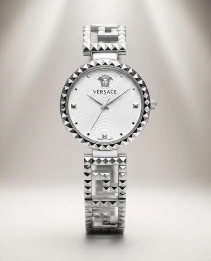 Versace Greca Goddess Silver-White Watch for Men - Best Price Online - Bootery