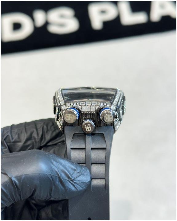 Buy Jacob & Co Epic X Black Stone Watch Online in India - Bootery - Image 3
