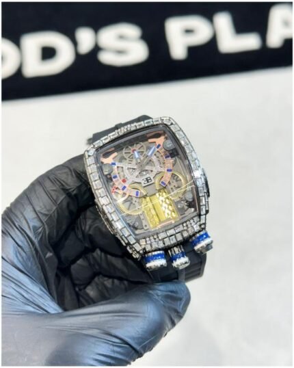 Buy Jacob & Co Epic X Black Stone Watch Online in India - Bootery - Image 2