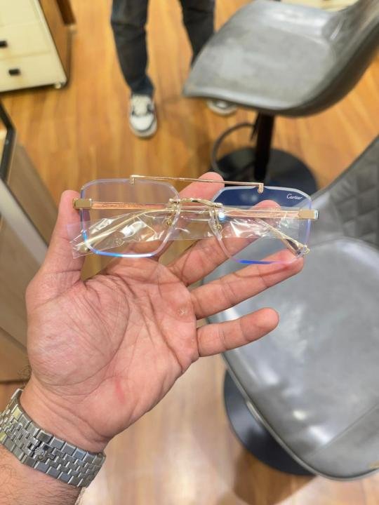 Cartier 3148 gold plano | Premium Sunglasses