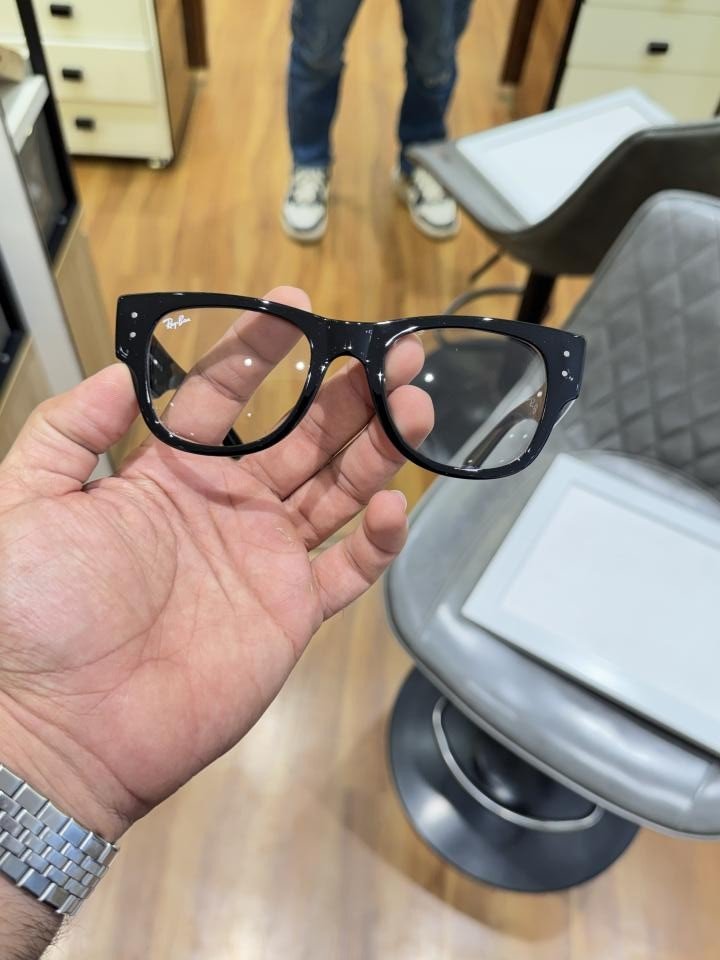 Ray-Ban Rayban 0840 glossy black plano | Premium Sunglasses