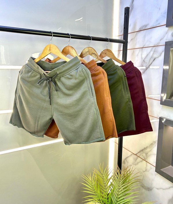 Buy H&m H & M Royal Green Premium Shorts 376 Online in India - Bootery - Image 3
