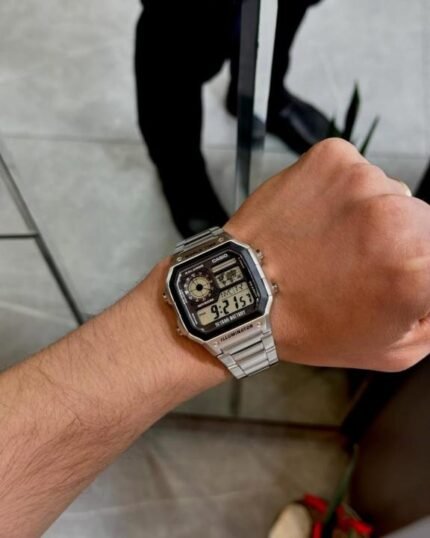 Casio Illuminator AE-1200-WHD-1AV Watch Price in India - Style 1 - Buy at Bootery - Image 2