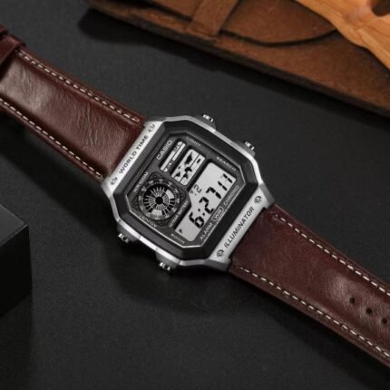Buy Casio AE-1200 Illuminator Camel Brown J1232 Watch Online in India - Bootery