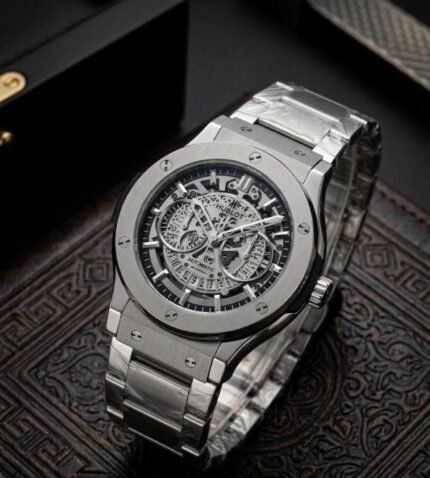 Buy Hublot Classic Fusion Aerofusion Chronograph White Watch Online in India - Bootery