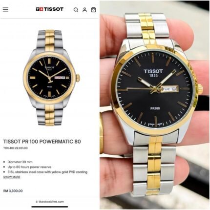Buy Tissot 1853 PR100 Watch Online in India - Style 1 - Bootery