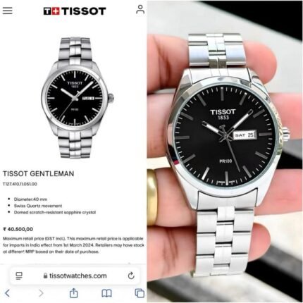 Tissot 1853 PR100 Watch Price in India - Style 2 - Buy at Bootery